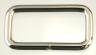 Belt keeper nickel plated