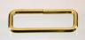 Belt keeper brass plated 1 1/2 inch